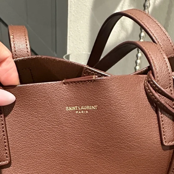 Yves Saint Laurent Chocolate Brown Tote - Picture 2 of 11